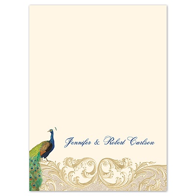 Golden Treasure - Thank You Card and Envelope