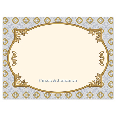 Touch of Gold - Thank You Card and Envelope