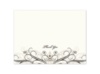 Eternal Flourish - Antique White - Thank You Card and Envelope