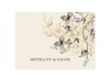 Botanical - Thank You Card and Envelope