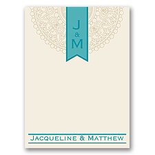 Shangri Love - Thank You Card and Envelope