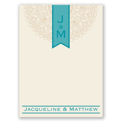 Shangri Love - Thank You Card and Envelope