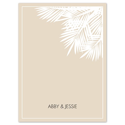 Hot Deco - Thank You Card and Envelope