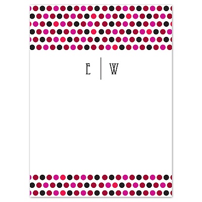 Delectable Dots - Apple - Thank You Card and Envelope
