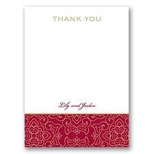 Zen Zing - Thank You Card and Envelope