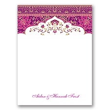 Moroccan Magic - Begonia - Thank You Card and Envelope