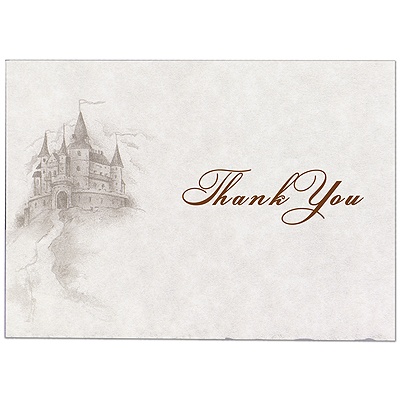 Dreams Do Come True - Thank You Card and Envelope