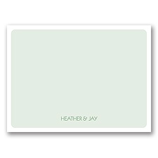 Window of Love - Thank You Card and Envelope