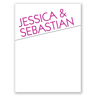 Photo Metro - Begonia - Thank You  Card and Envelope