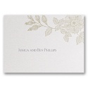 Lacy Elegance - Thank You Card and Envelope