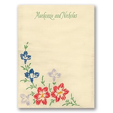 Pretty Prairie - Thank You Card and Envelope