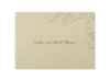 Modern Metallics - Thank You Card and Envelope