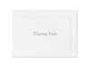 Bright White Panel - Thank You Card and Envelope
