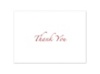 Dramatic Framed - Thank You Card and Envelope