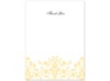 Romance - Canary Thank You Card and Envelope