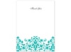 Romance - Mermaid Thank You Card and Envelope