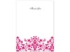 Romance - Watermelon Thank You Card and Envelope