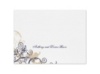 Flourish with Golden Shadow - Lapis - Thank You Card and Envelope
