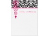 Loving Damask - Thank You Card and Envelope