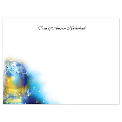 Love Lights - Thank You Card and Envelope