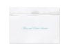 Pearl Palm Trees - Thank You Card and Envelope