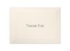Antique White Triple Panel - Thank You Card and Envelope