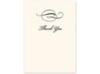Wrapped in Love - Antique White Thank You Card and Envelope