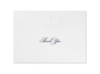 Outstanding Filigree - Thank You Card and Envelope