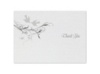 Silver Vines - Thank You Card and Envelope