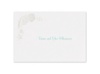 Shell Border - Thank You Card and Envelope