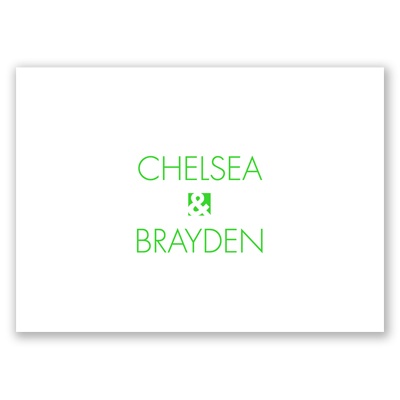 Make A Statement - Thank You Card and Envelope