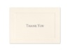 Ecru Panel - Thank You Card and Envelope