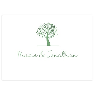 Harmony - Thank You Card and Envelope