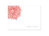 Burst of Color - Guava - Thank You Card and Envelope