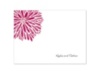 Burst of Color - Watermelon - Thank You Card and Envelope