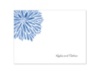 Burst of Color - Cornflower - Thank You Card and Envelope