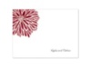 Burst of Love - Apple - Thank You Card and Envelope