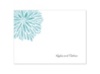 Burst of Color - Pool - Thank You Card and Envelope