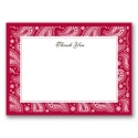 Perfect Paisley - Apple - Thank You Card and Envelope