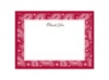 Perfect Paisley - Apple - Thank You Card and Envelope