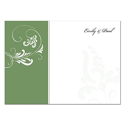 Always & Forever - Clover - Thank You Card and Envelope