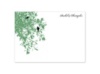 Shades of Tuscany - Clover and Black Thank You Card and Envelope