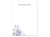 Blooming - Marine Thank You Card and Envelope