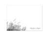Dragon Fly Beauty - Black - Thank You Card and Envelope