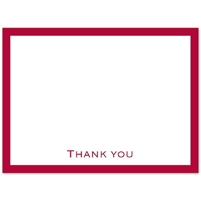 Photo Simplicity - Apple - Thank You Card and Envelope