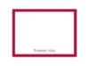 Photo Simplicity - Apple - Thank You Card and Envelope