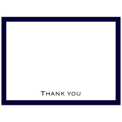 Photo Simplicity - Lapis - Thank You Card and Envelope