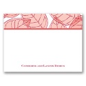 Translucent Leaves - Apple - Thank You Card and Envelope