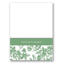 Vintage Floral Photo - Clover - Thank You Card and Envelope