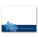 Floral Photo - Marine - Thank You Card and Envelope